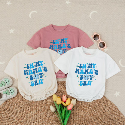 My Mama's Boy Era Romper & Bodysuit Gift for Baby Boy, Baby Outfit, Coming Home Outfit, Soft & Comfortable Cotton