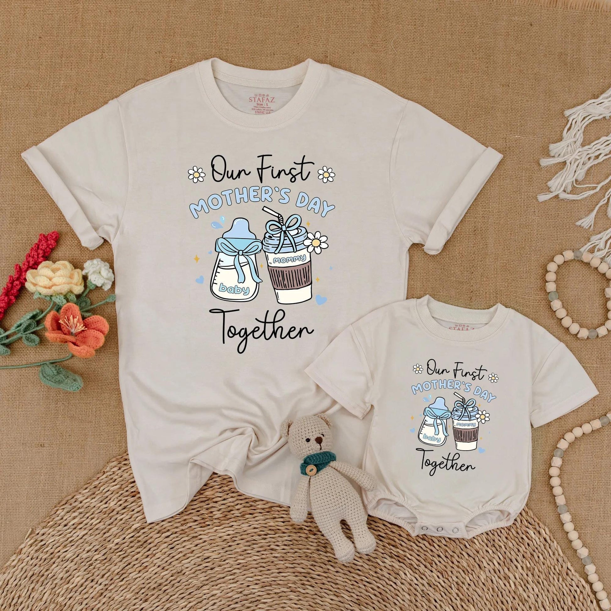 Our First Mother's Day Matching Shirt Mama & Me Outfit First Mothers Day Gift For Mom