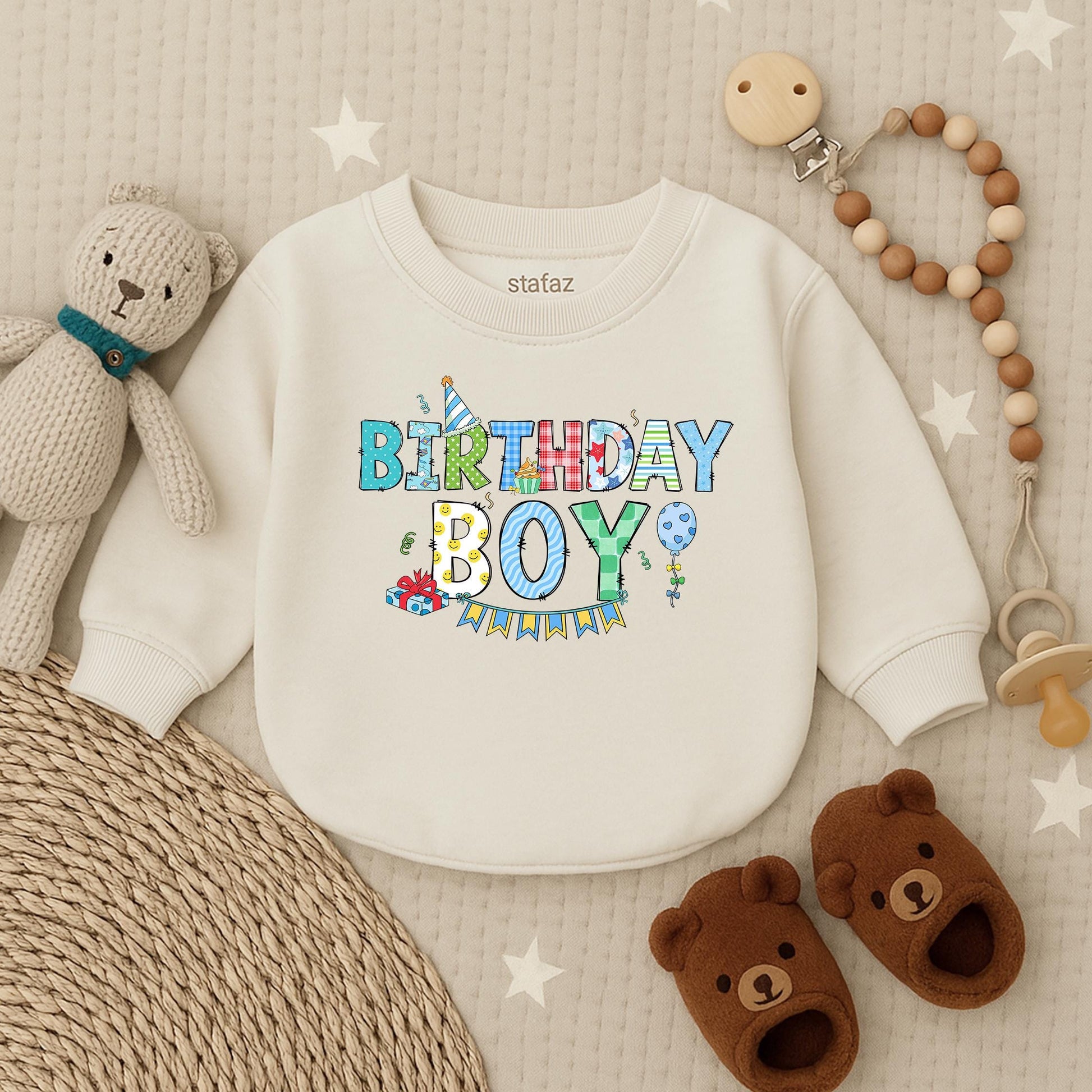 Sweet One Cupcake Birthday Boy Romper, Baby's First Birthday Outfit Cake Smash Bodysuit, Cupcake Theme, Soft Cotton, Newborn Boy Gift Outfit (138 chars)