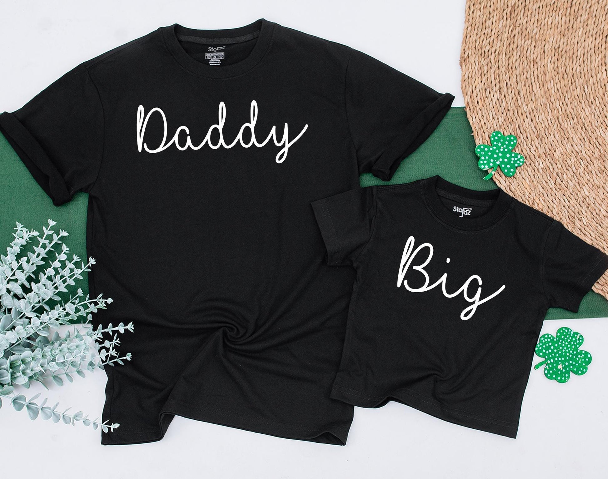 Matching Big Middle Little Sibling Shirts, Family Announcement Outfits, Baby Romper & Toddler Tee Gifts