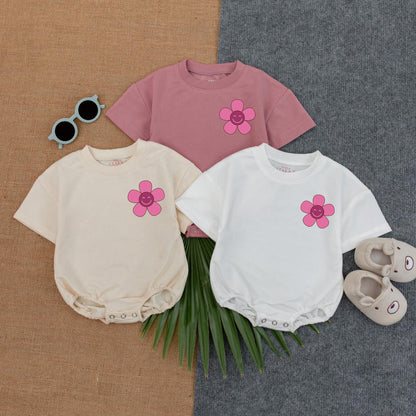 Daddy's Girl T-Shirt Bubble Romper Cute Baby Girl First Father's Day Outfit Gift Daddy and Me Matching Babywear Infant Clothes