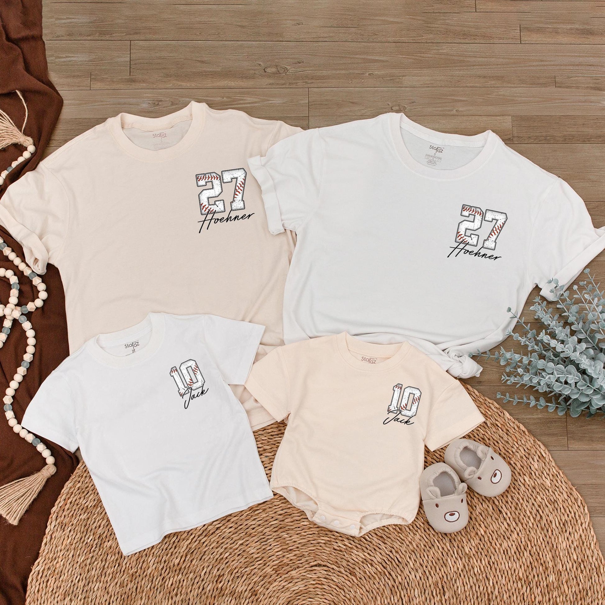 Custom Baseball Number Pocket Tee Personalized Sports Mom Fan Family Outfit Baseball Gift Comfort Cotton