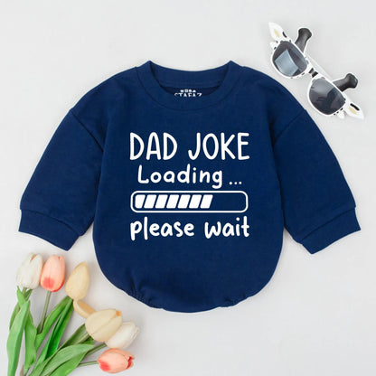 Funny Dad Joke Romper for Baby Boys Cute Humor Bodysuit Perfect Toddler Gift Idea for Father's Day Baby Shower Celebration Cotton Comfort