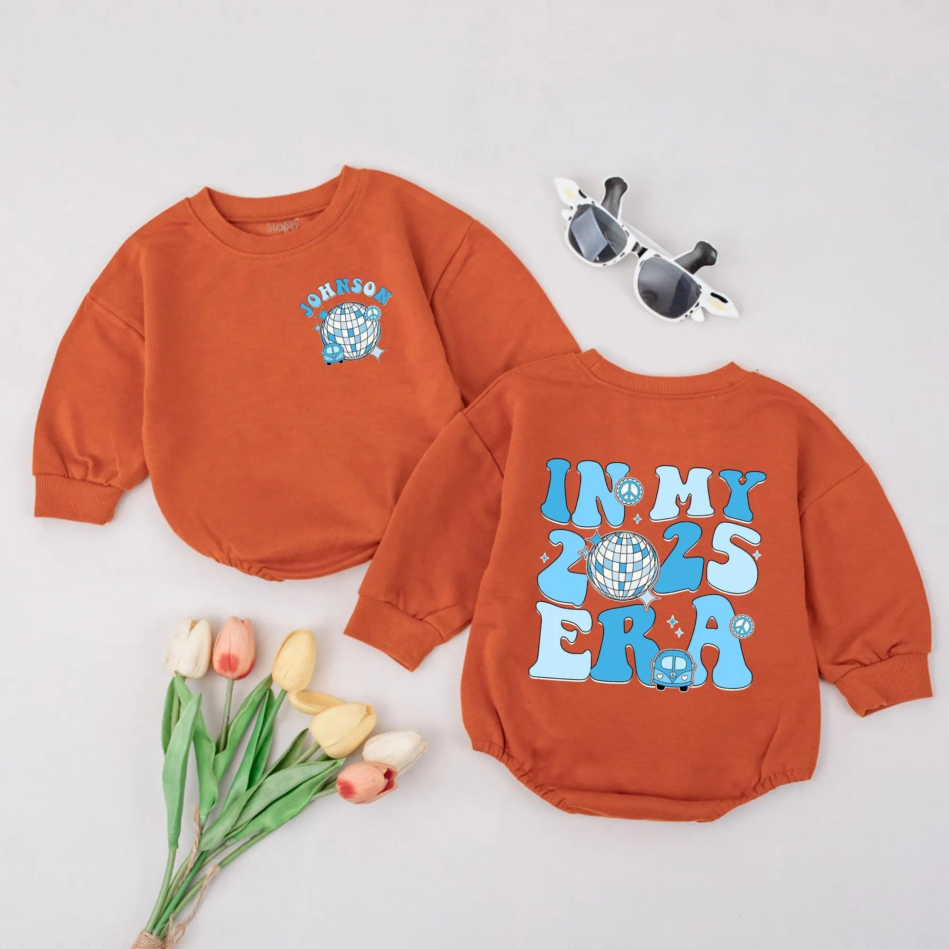 Personalized In My 2025 Era Baby Romper for Trendy Toddler Fashion Newborn Jumpsuit Outfit Cute Modern Baby Clothes Unique Gift Idea