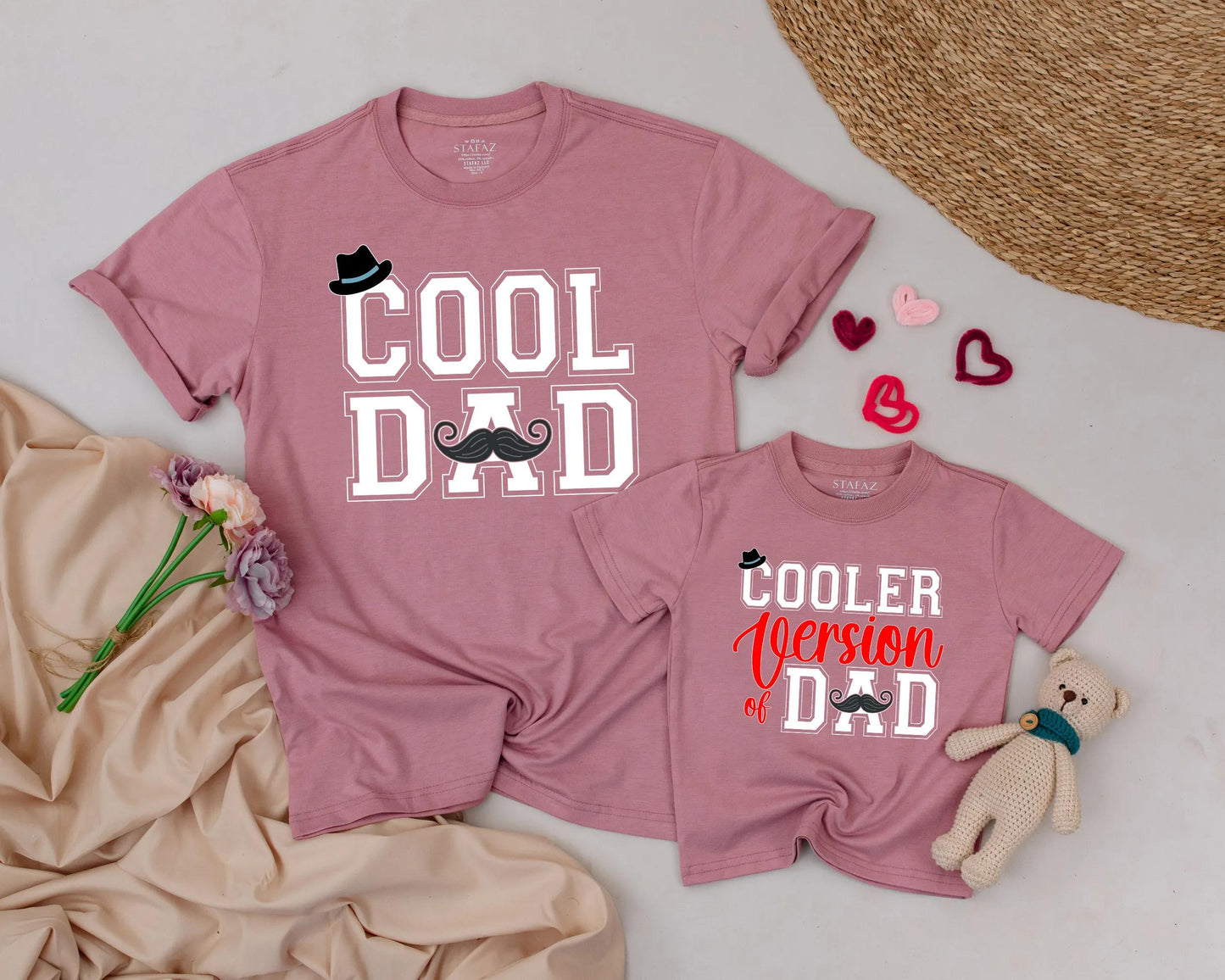 Cool Dad Shirt And Matching Baby Romper Father Son Daughter Outfit Daddy And Me Set Perfect Father's Day Gift Idea From Baby