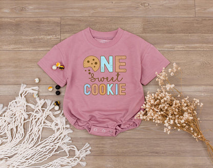 Sweet One 1st Birthday Cookies and Milk Family Matching Party Shirts Toddler Baby Outfits Soft Cotton Comfortable Tee Gift