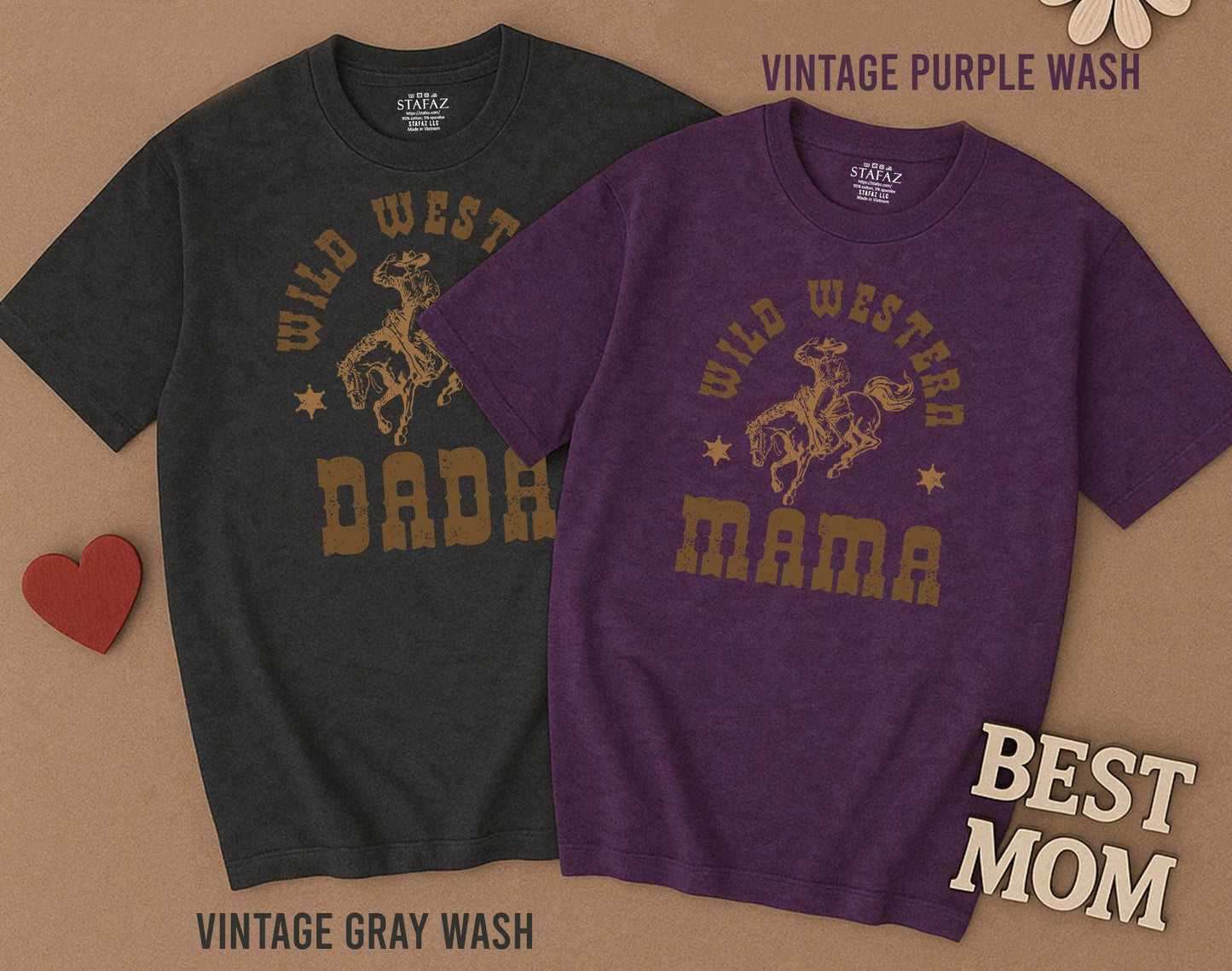 Wild Western Matching Family Shirts First Rodeo 1st Birthday How The West Was One Cowboy Baby Bodysuit Toddler Tee Mama Dad Kids Party Outfit