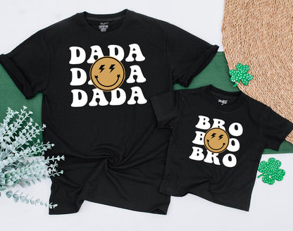 Matching One Happy Dude 1st Birthday Outfit for Baby Boy, Smile Romper, Mommy & Daddy Gift, Custom First Birthday Party