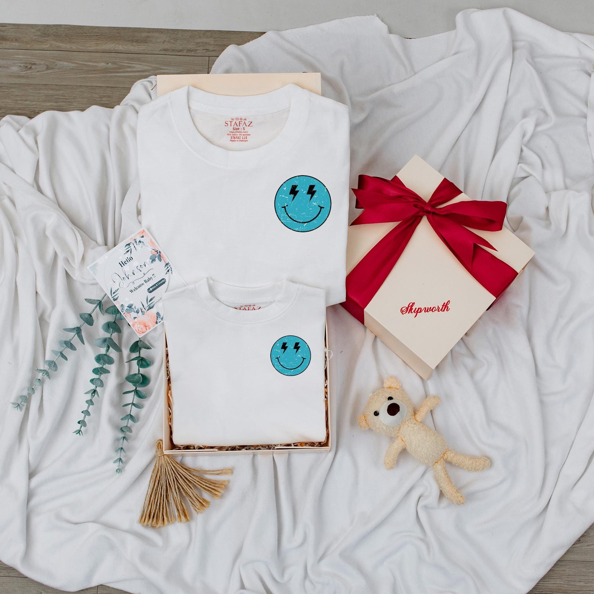 Cool Auntie's Boy Matching Outfit Aunt and Nephew Baby Romper Retro Auntie Shirt Family Matching Gift for Auntie's Little Man