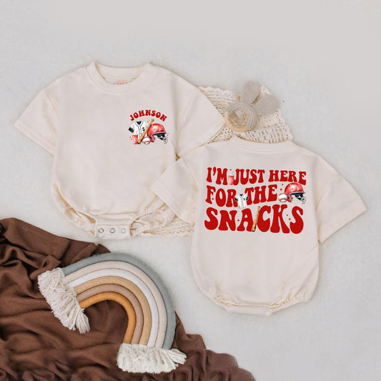 Game Day First Down Birthday Romper Personalized Football Season Outfit for Baby Boys 1st Birthday Celebration