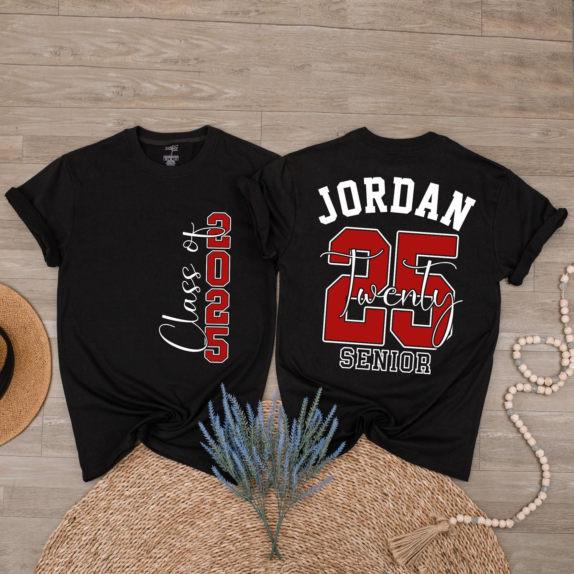 Custom Senior Class of 2025 Shirt: Personalized Graduation Gift for High School Seniors & Proud Families 2025