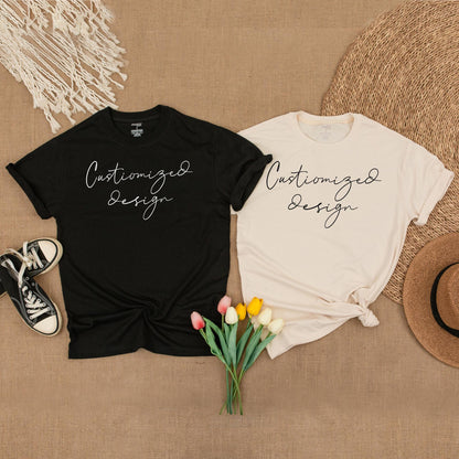 Custom Mom Life Pocket Tee Summer Women's Wear Personalized Team Mom Shirt Mother's Day Gift