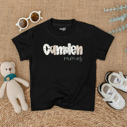 Custom Name Mallard Duck Baby Romper | Personalized Duck Hunting Baby Boy Outfit, Nature Gift, Rustic Baby Shower