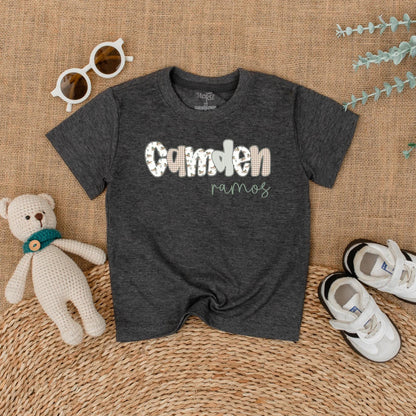 Custom Name Mallard Duck Baby Romper | Personalized Duck Hunting Baby Boy Outfit, Nature Gift, Rustic Baby Shower
