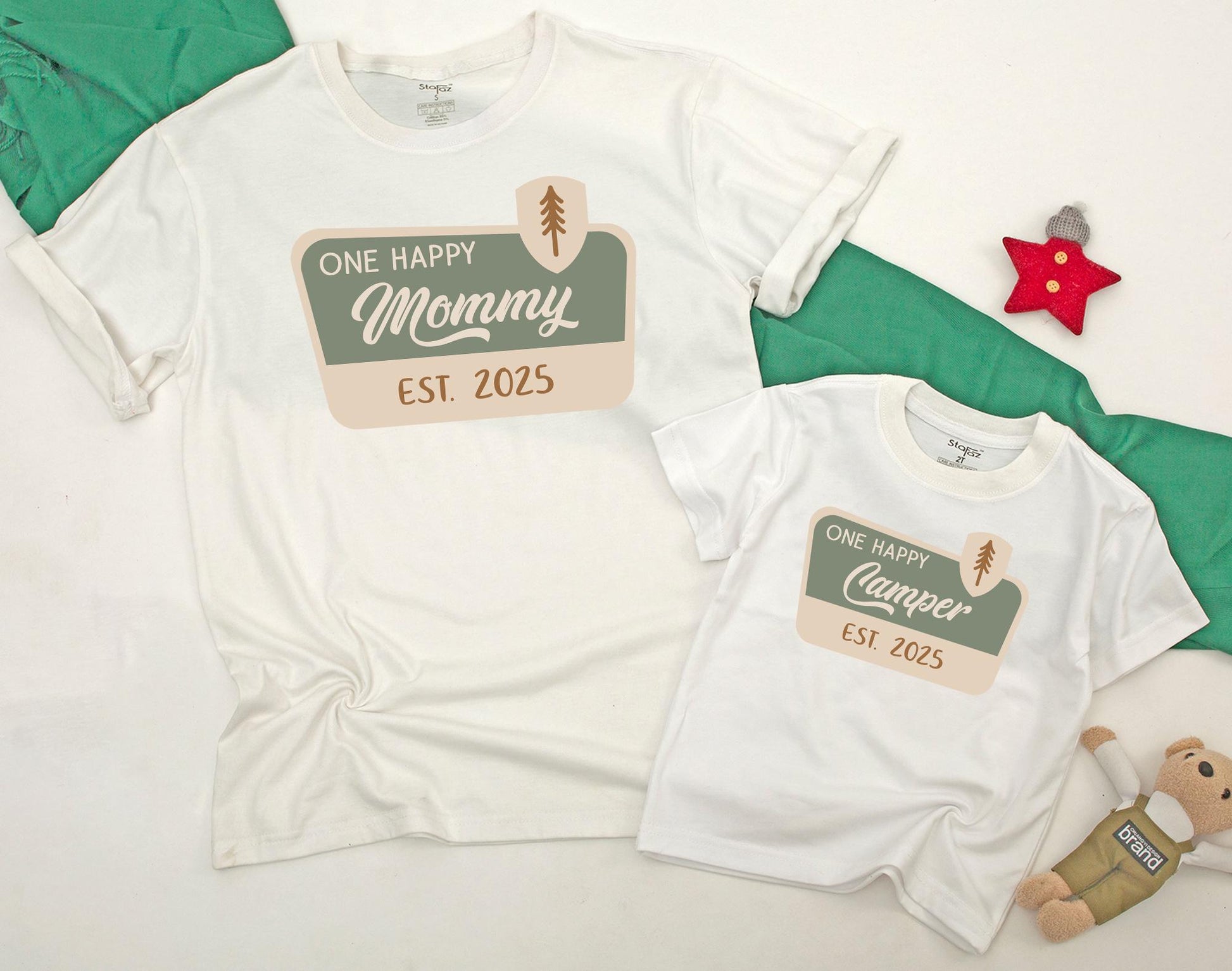 One Happy Camper First Birthday Outfit Matching Family Camping Squad Romper Toddler Adventure Gift
