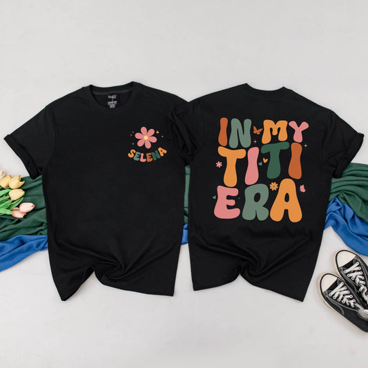 Custom Auntie and Niece Matching Outfit "In My Titi Era" Romper Cute Aunt Gift for Niece Auntie's Bestie