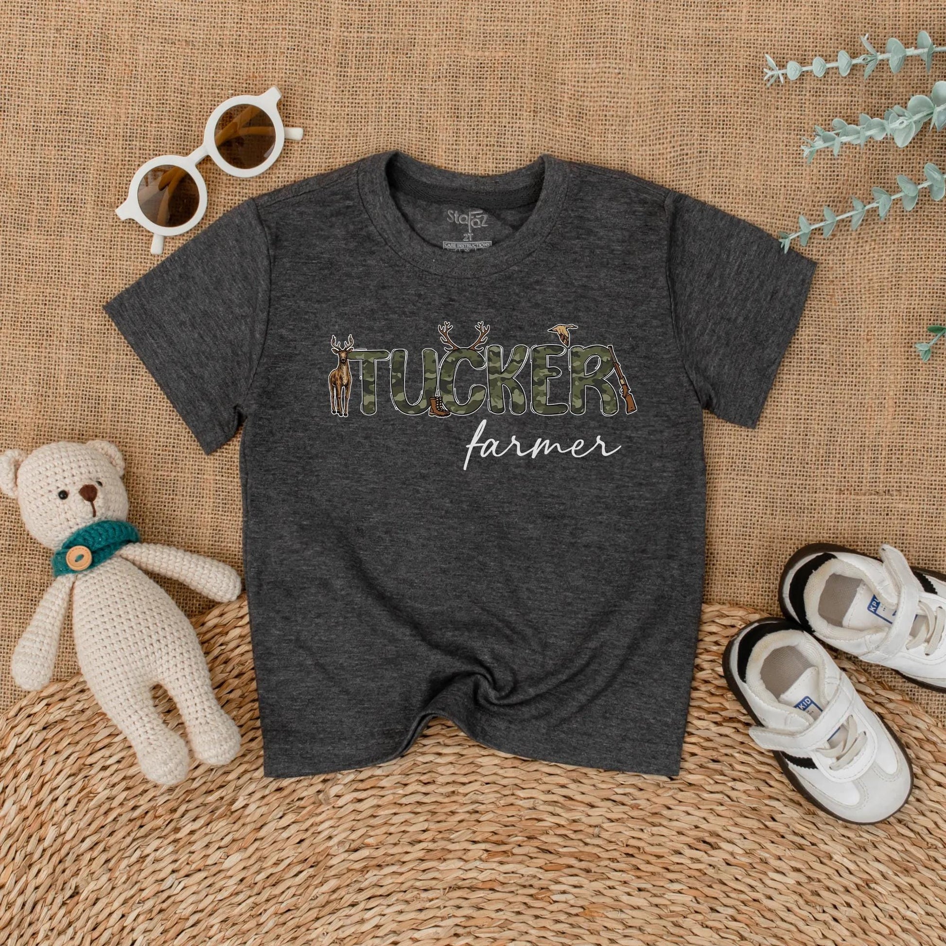 Custom Mallard Duck Camo Baby Romper Personalized 1st Birthday Outfit for Baby Boys Hunting Lover Gift