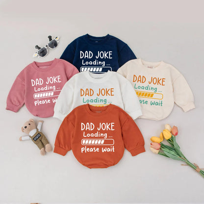 Funny Dad Joke Romper for Baby Boys Cute Humor Bodysuit Perfect Toddler Gift Idea for Father's Day Baby Shower Celebration Cotton Comfort