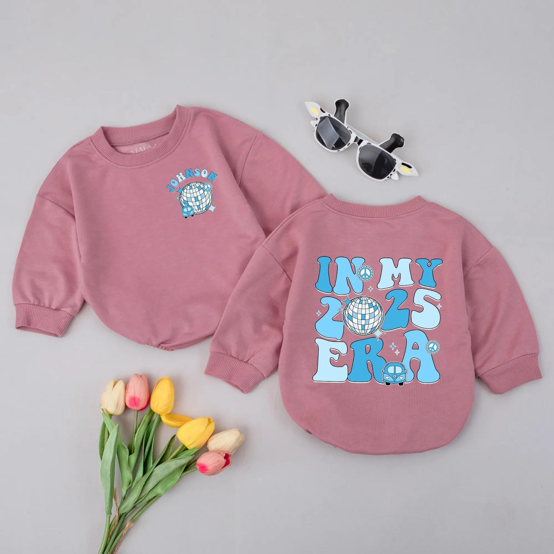 Personalized In My 2025 Era Baby Romper for Trendy Toddler Fashion Newborn Jumpsuit Outfit Cute Modern Baby Clothes Unique Gift Idea
