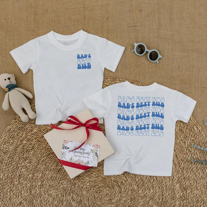 Dad's Best Bud Baby Romper, First Father's Day Baby Boy Outfit, Cute Gift from Son, Daddy & Me Gift, Soft Cotton
