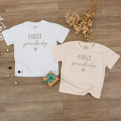 Coming Soon First Grandbaby Romper Adorable Surprise Baby Clothes Gift for Grandparents Sweet Announcement Infant Bodysuit