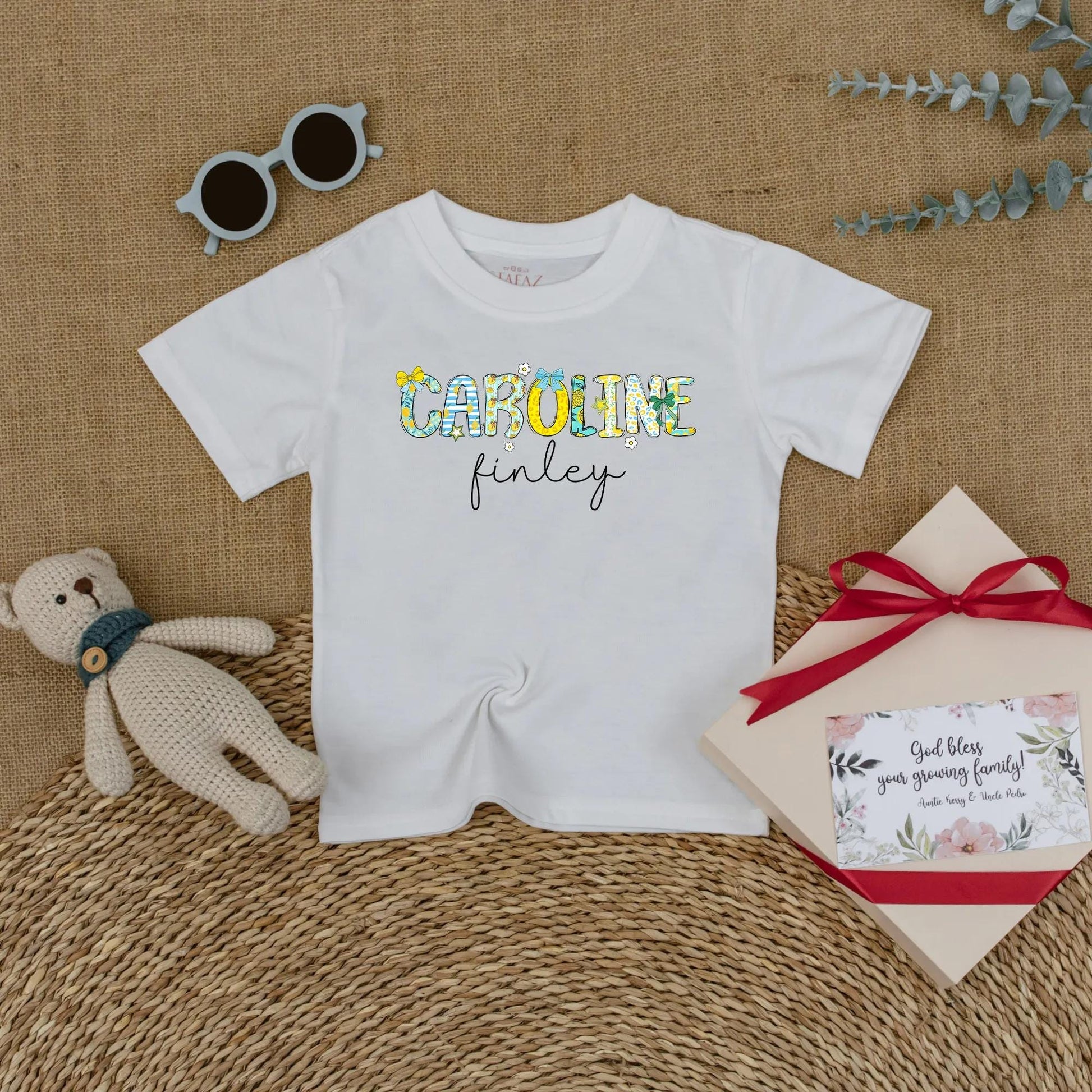Personalized Name Lemon Baby Girl Bubble Romper Summer Birthday Outfit Baby Shower Gift Soft Cotton Infant Apparel First Birthday Photo