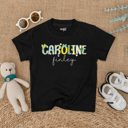 Personalized Name Lemon Baby Girl Bubble Romper Summer Birthday Outfit Baby Shower Gift Soft Cotton Infant Apparel First Birthday Photo