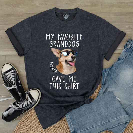 Custom Photo Dog Dad Shirt, Funny Gift for Dog Lovers, Personalized Father's Day Birthday Tee, Dog Papa Gift, Comfortable Cotton