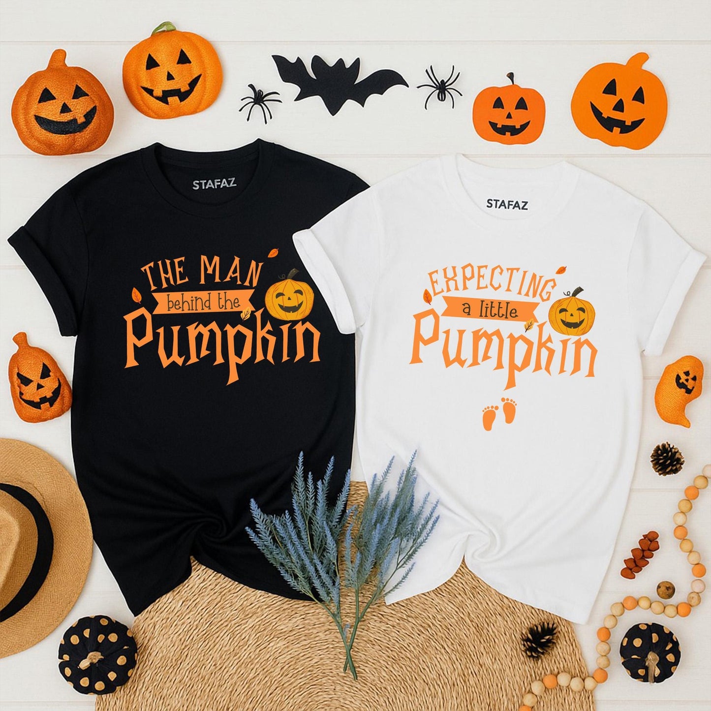 Expecting A Little Pumpkin Pregnancy Reveal Shirt Thanksgiving Baby Announcement Fall Maternity Gift