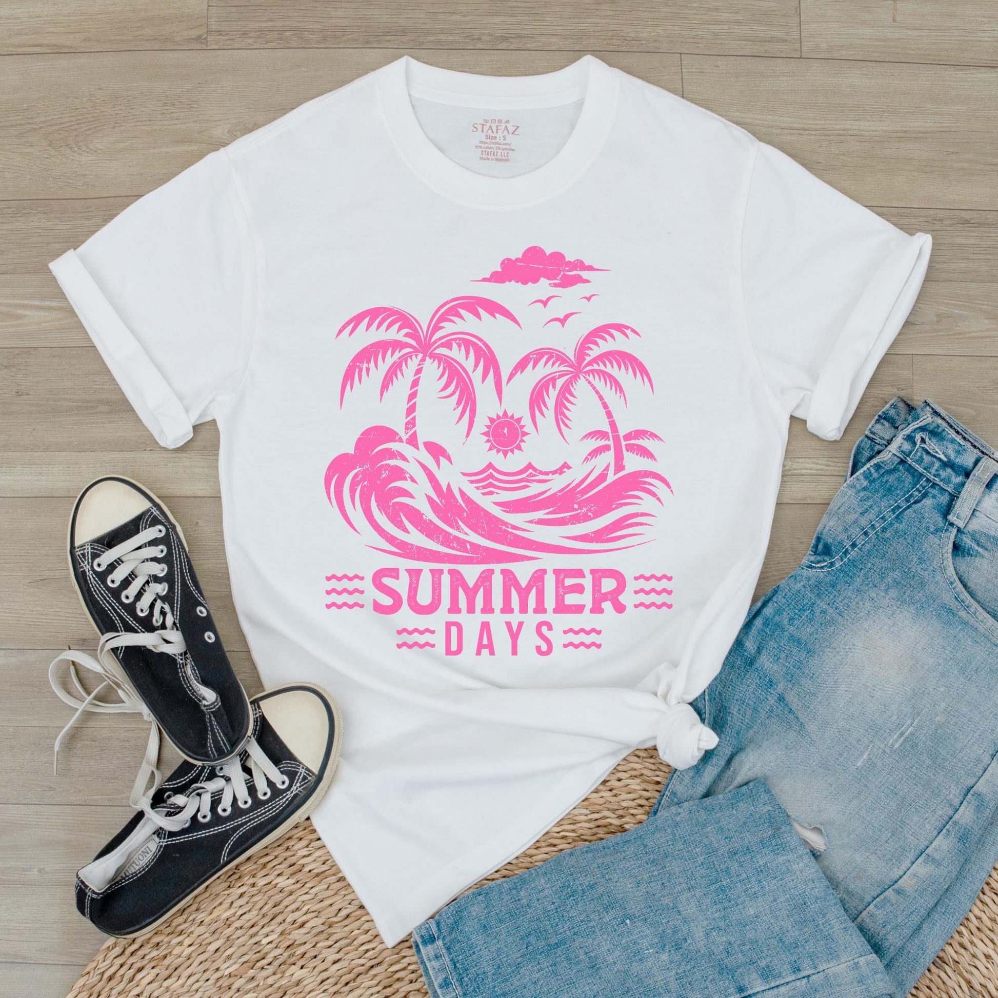 Coquette Seashell Shirt Coastal Summer Tee Beachy Shell Swim Shirt Ocean Bow & Lover Girl Gift, Seaside Cowgirl Vacation Outfit