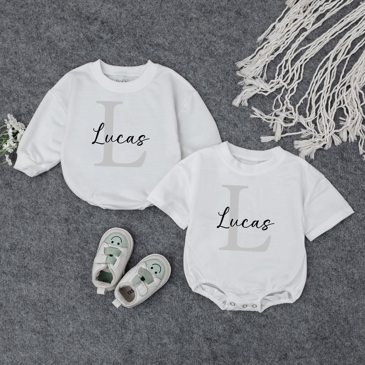 Personalized Coming Home Outfit Newborn Baby Boy Girl Hospital Outfit Shower Gift Set Soft Cotton