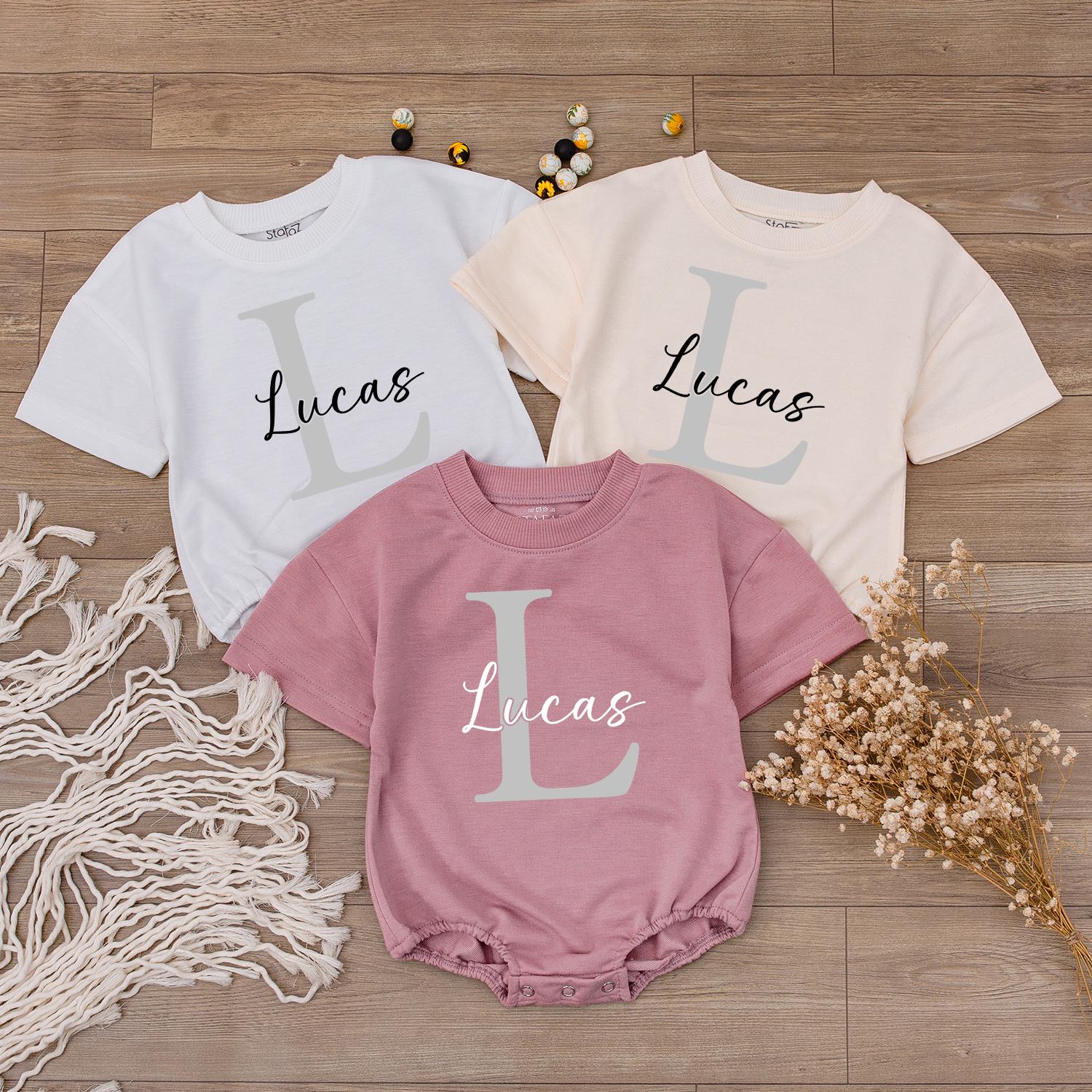 Personalized Coming Home Outfit Newborn Baby Boy Girl Hospital Outfit Shower Gift Set Soft Cotton