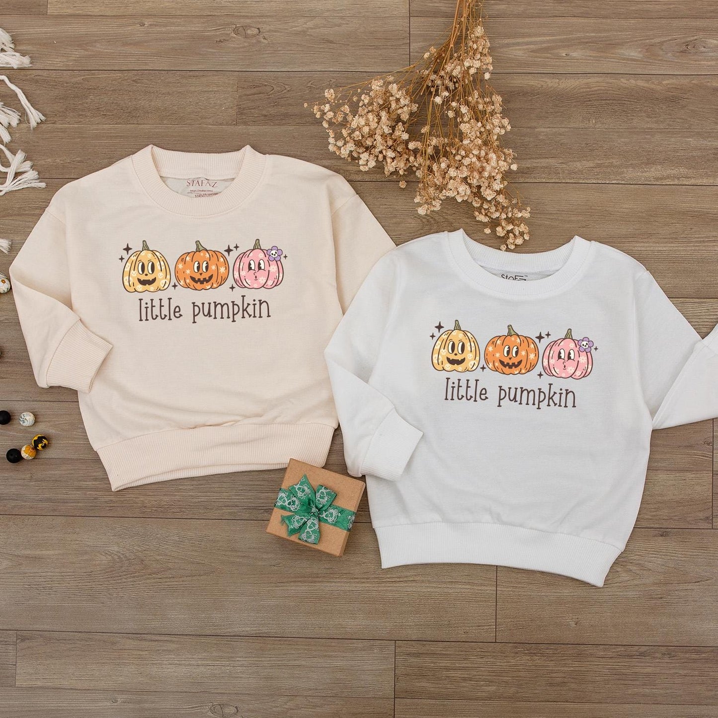 Little Pumpkin Baby Romper Fall Bodysuit, Cute Thanksgiving Outfit, Coming Home Gift, Halloween Clothes, Long Sleeve Baby Boy Girl