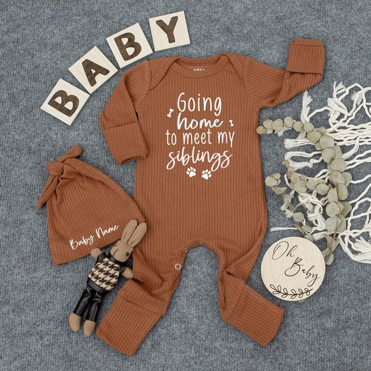 Custom Just Joined Team Baby Bodysuit Newborn Infant Gender Neutral Pregnancy Announcement Baby Shower Gift New Baby Clothes Soft Cotton Jumpsuit Reveal Outfit
