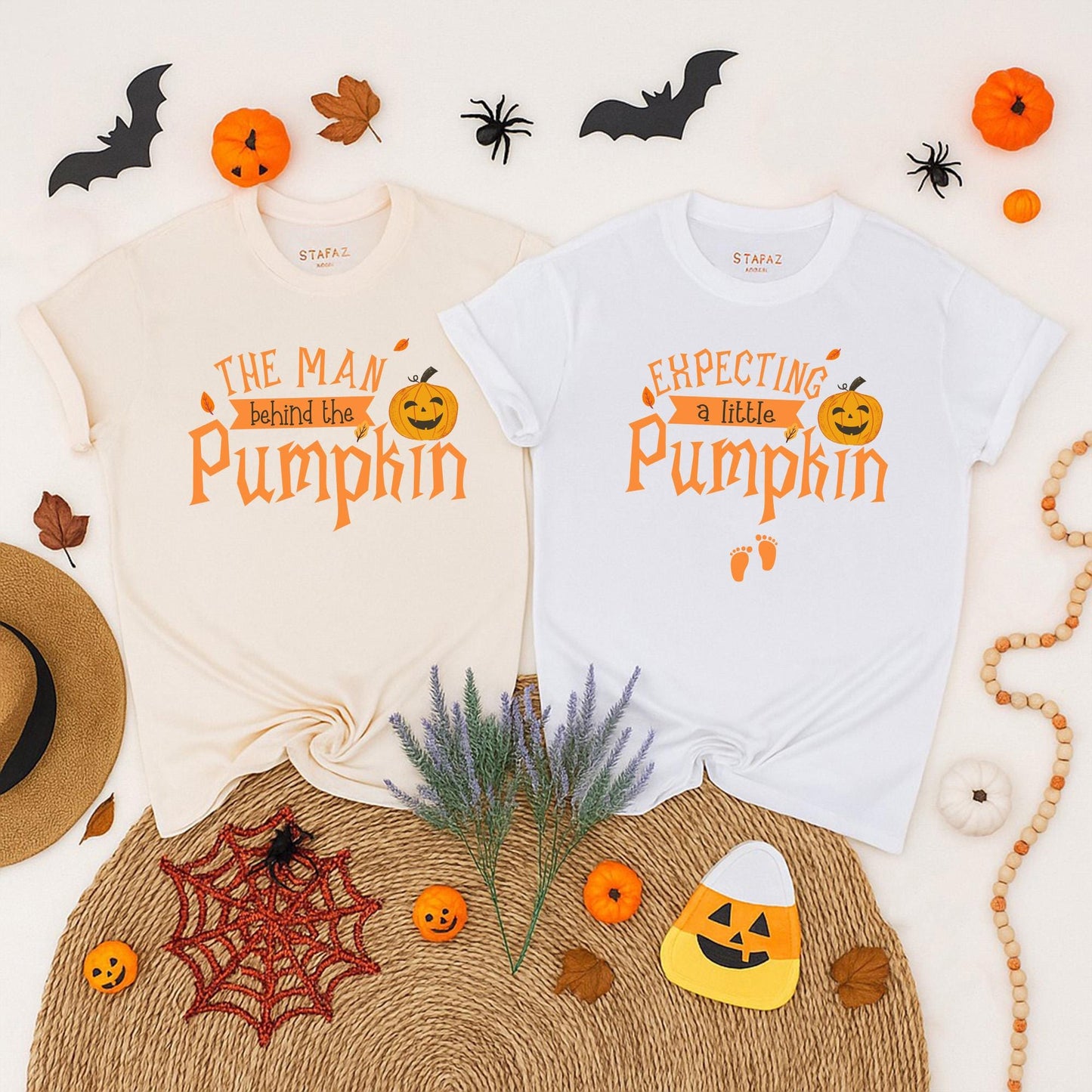 Expecting A Little Pumpkin Pregnancy Reveal Shirt Thanksgiving Baby Announcement Fall Maternity Gift