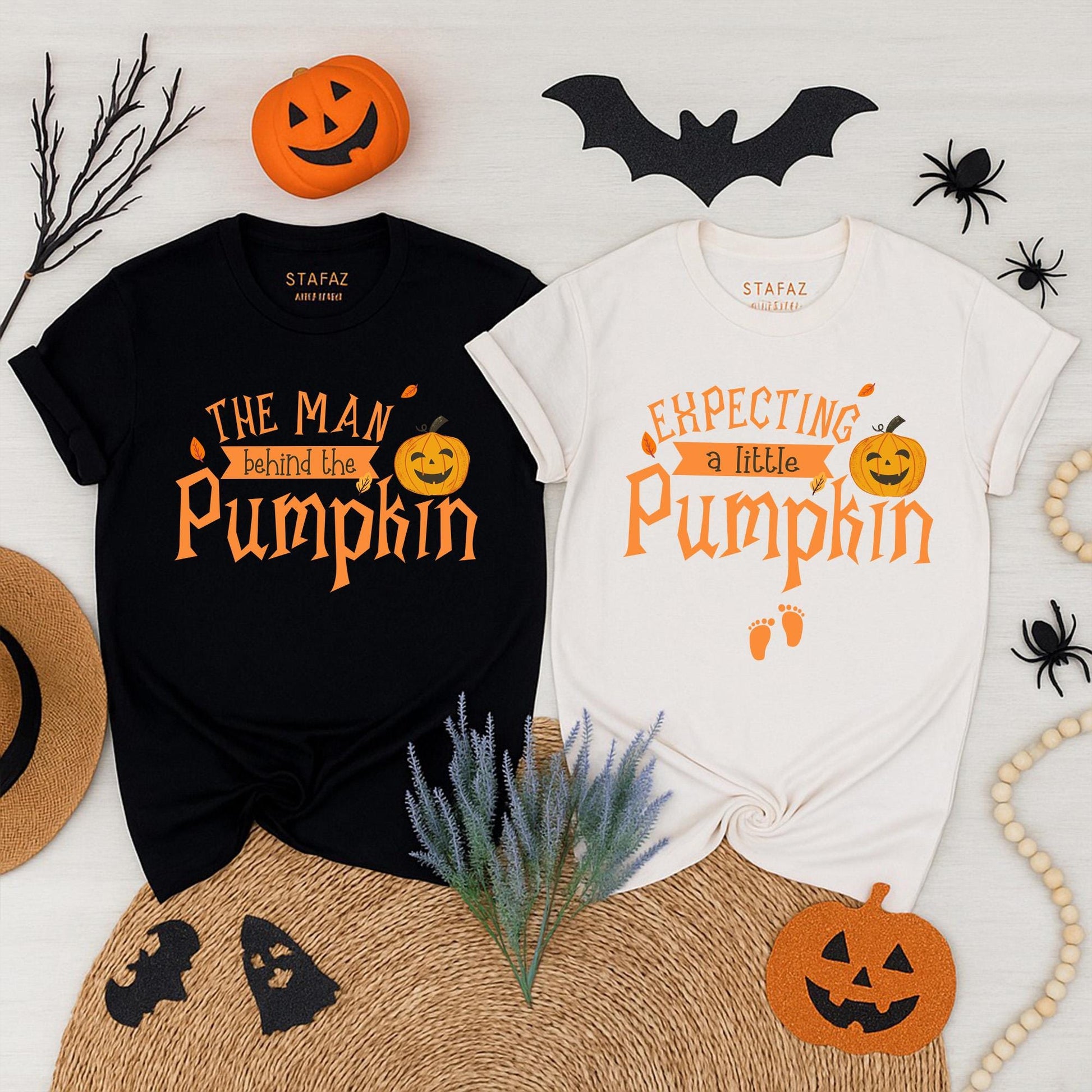 Expecting A Little Pumpkin Pregnancy Reveal Shirt Thanksgiving Baby Announcement Fall Maternity Gift