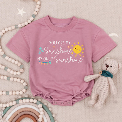 Sunshine Twins Baby Romper Set: You Are My Sunshine Bodysuits, Cute Matching Outfits for Little Besties, Happy Rainbow Baby Shower Gift, Soft Cotton (138 chars)