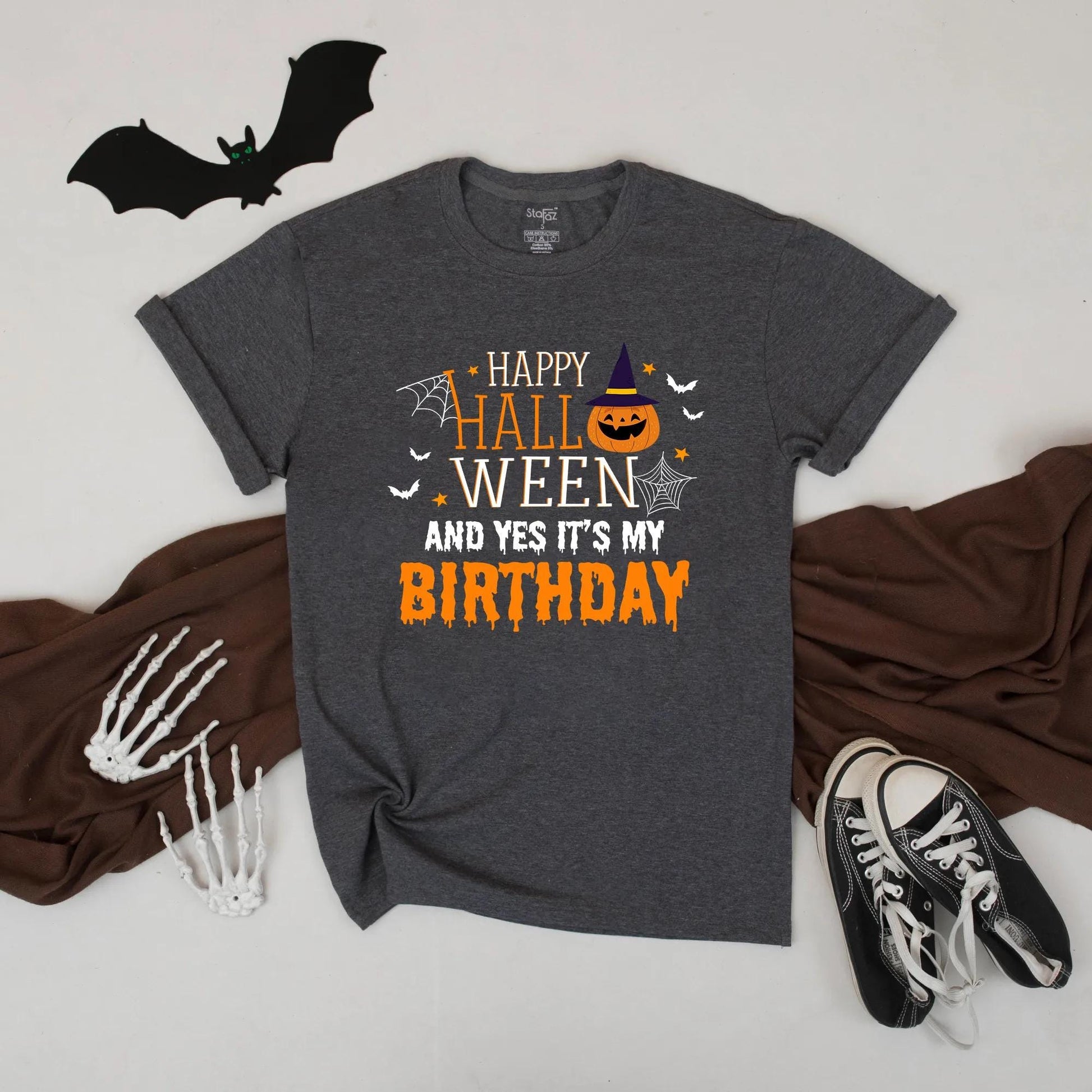 Halloween Birthday Shirt: Spooky & Funny Birthday Tee for October 31st! Cute Pumpkin Witch Outfit, Halloween Party Gift