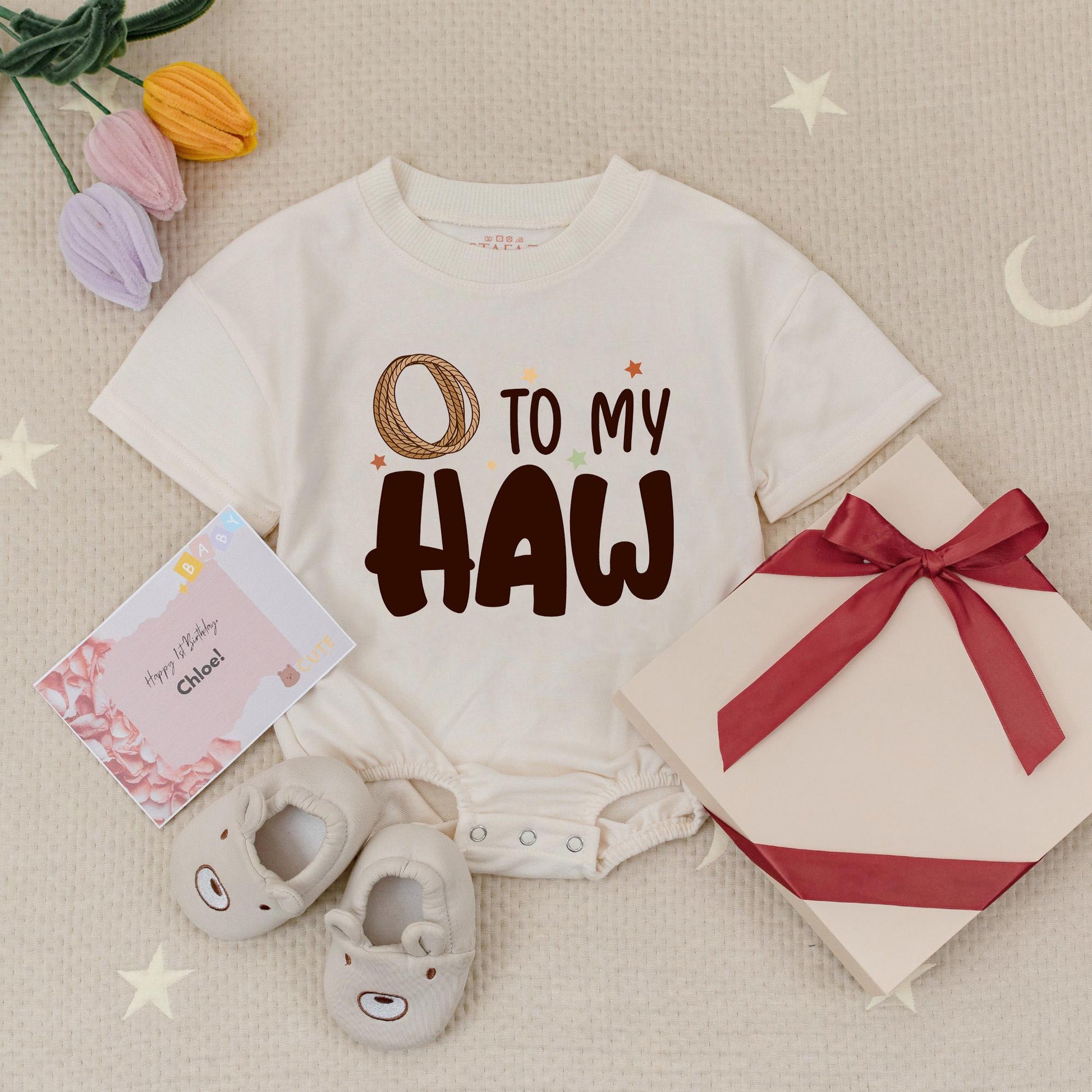 Matching Twins You're The Yee To My Haw Baby Romper Set Funny Western Cowboy Bodysuits Country Baby Shower Gift Cute Infant Outfit