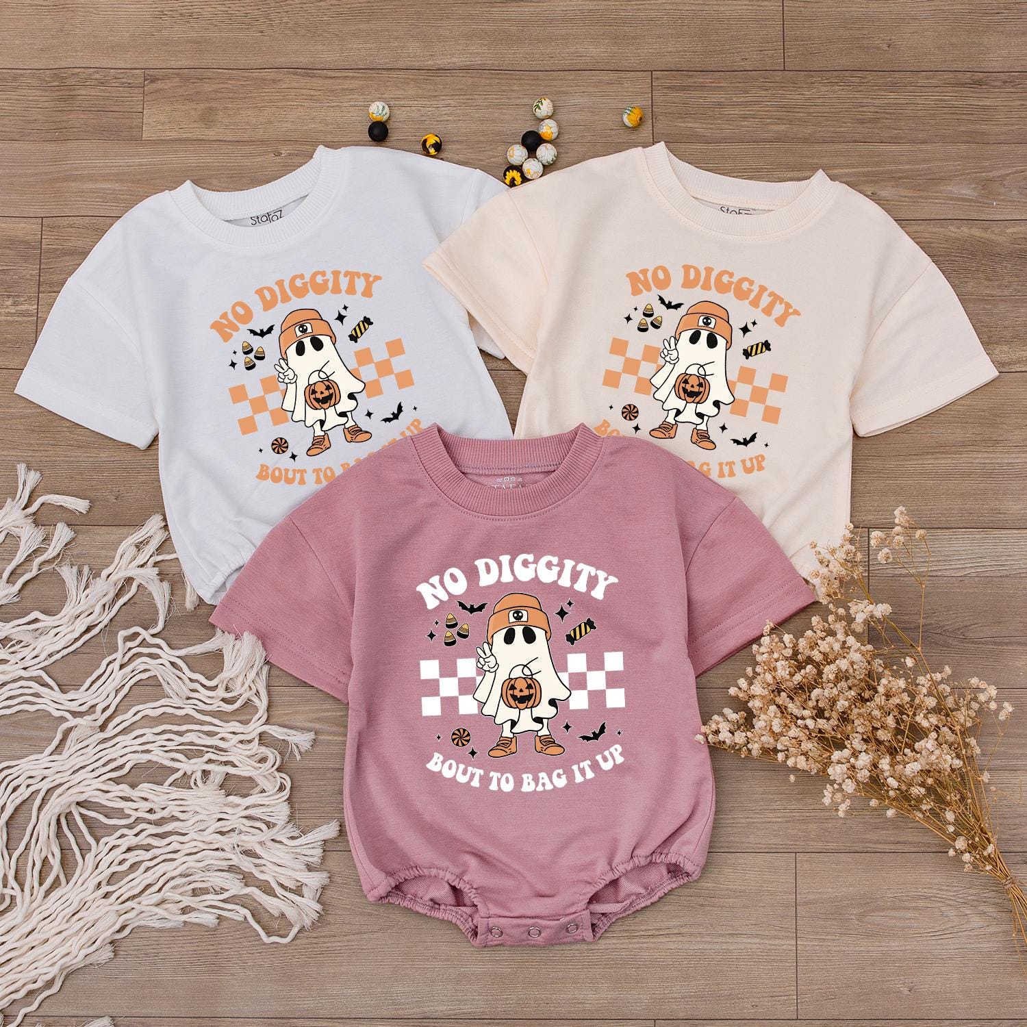 Retro Ghost Halloween Sweatshirt Toddler Baby Boo Shirt Cute Ghostly Fall Pullover for Kids