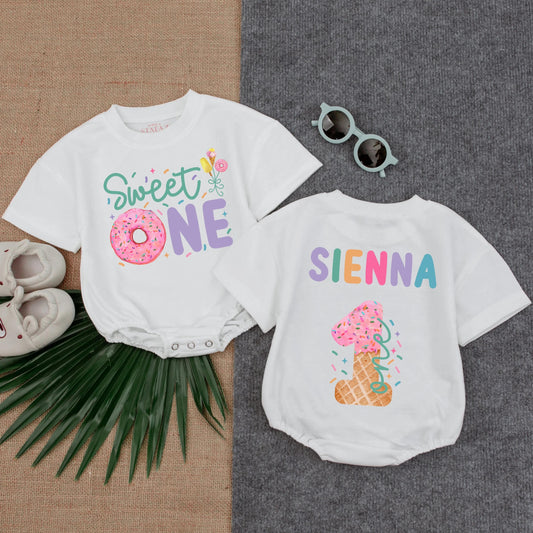 Train To One First Birthday Romper Baby Boy Clothes 1st Birthday Gift One Year Old Outfit Cute Toddler Design Baby Boy Gift