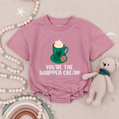 Matching Twin Thanksgiving Rompers 'You're The Whipped Cream To My Pumpkin Pie' Baby Outfits Fall Holiday Bodysuits