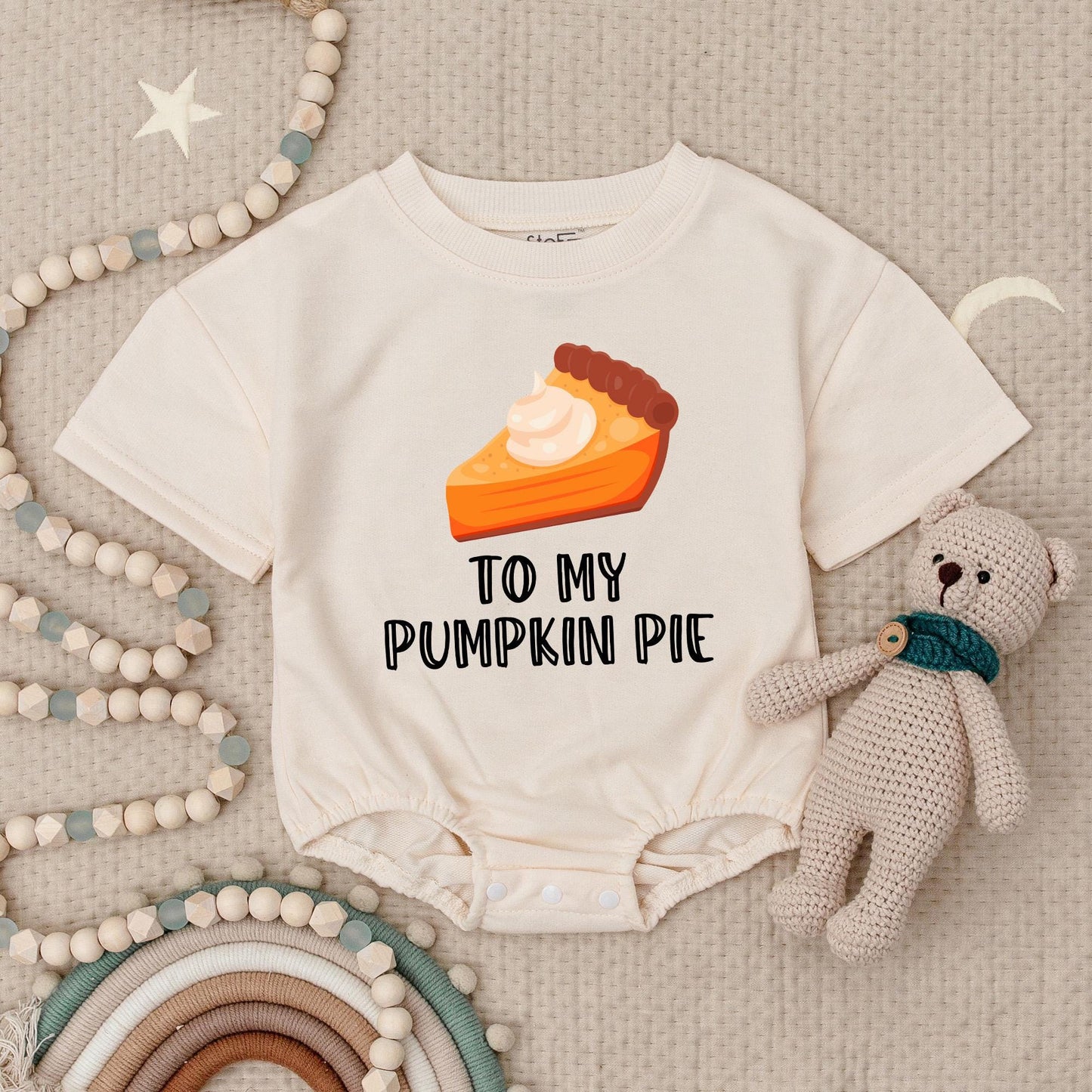 Matching Twin Thanksgiving Rompers 'You're The Whipped Cream To My Pumpkin Pie' Baby Outfits Fall Holiday Bodysuits