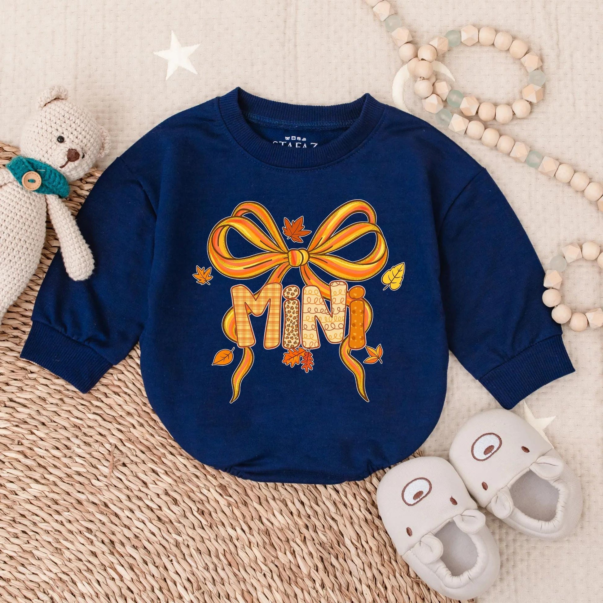 Mama & Mini Fall Bow Sweatshirts, Matching Mommy and Me Outfits, Autumn Leopard Print Sweaters, Thanksgiving Outfit, Mom and Baby Gifts 138 chars