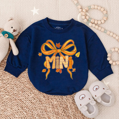 Mama & Mini Fall Bow Sweatshirts, Matching Mommy and Me Outfits, Autumn Leopard Print Sweaters, Thanksgiving Outfit, Mom and Baby Gifts 138 chars