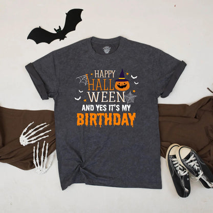 Halloween Birthday Shirt: Spooky & Funny Birthday Tee for October 31st! Cute Pumpkin Witch Outfit, Halloween Party Gift