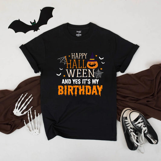 Halloween Birthday Shirt: Spooky & Funny Birthday Tee for October 31st! Cute Pumpkin Witch Outfit, Halloween Party Gift