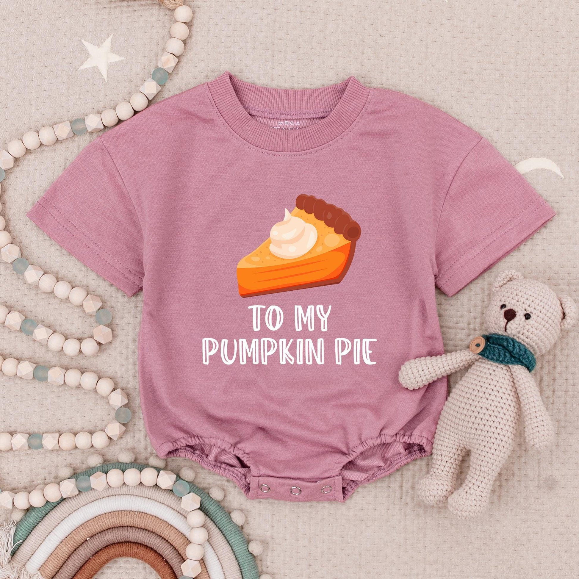 Matching Twin Thanksgiving Rompers 'You're The Whipped Cream To My Pumpkin Pie' Baby Outfits Fall Holiday Bodysuits