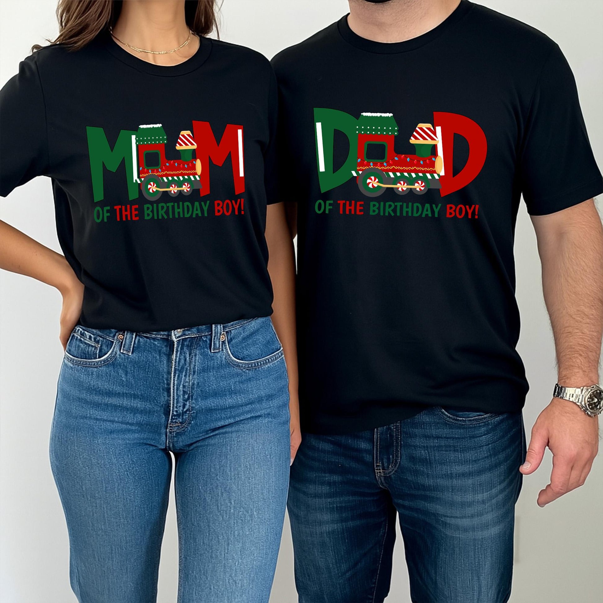 Train Birthday Boy Shirt Custom Name Birthday Train Party Outfit for Kids Matching Family Dad Mom Birthday Train Gifts