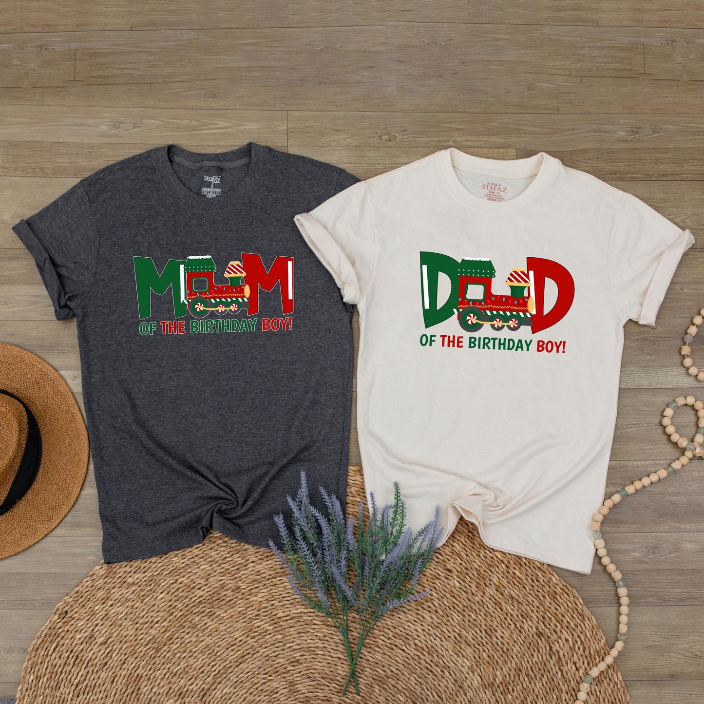 Train Birthday Boy Shirt Custom Name Birthday Train Party Outfit for Kids Matching Family Dad Mom Birthday Train Gifts